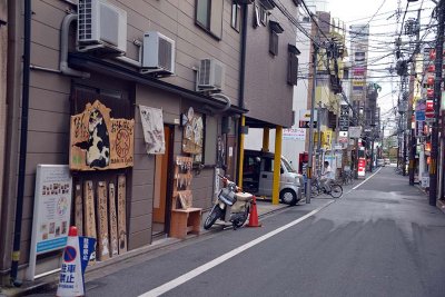 small alley near Higashioji Street, Kyoto - 8129
