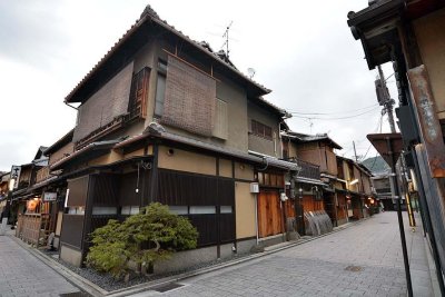 Hanami-koji Street, Gion geisha district, Kyoto - 8172