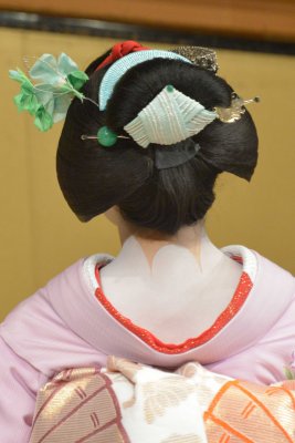 kyo-mai geisha dance, Gion, Kyoto - 8662