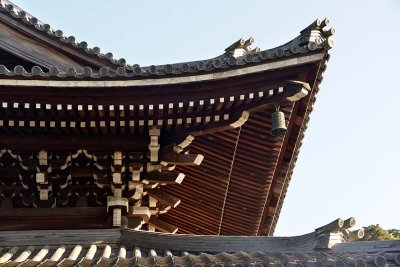 Roof detail, Nanzen-ji Temple, Kyoto - 9094