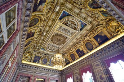 Ceiling of the ballroom, Hotel de Monaco - 4869