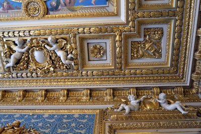 Ceiling detail, Salon bleu, Hotel de Monaco - 4881