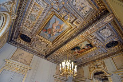 Plafond de la Chambre de Mazarin, Bibliothque nationale Richelieu - 5056