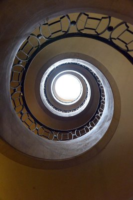 Escalier Roux-Spitz, Bibliothque nationale Richelieu - 5064