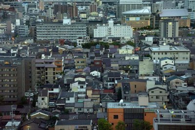 Kyoto seen from Kyoto Station - 9557