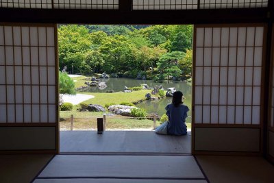 Tenryuji temple, Arashiyama, Kyoto - 9614