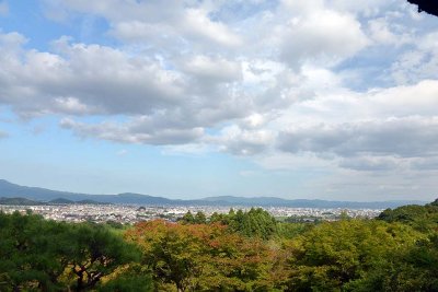 Kyoto seen from Okochi Sanso Garden, Arashiyama - 9827