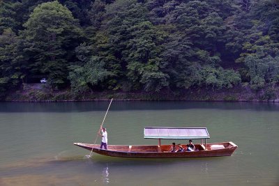 Hozugawa river, Arashiyama, Kyoto -  9854