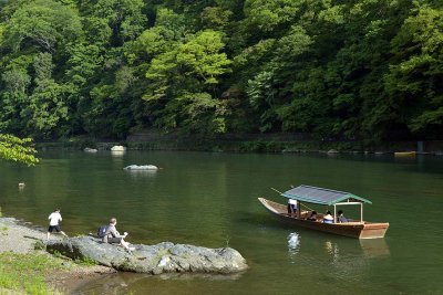 Hozugawa river, Arashiyama, Kyoto -  9858