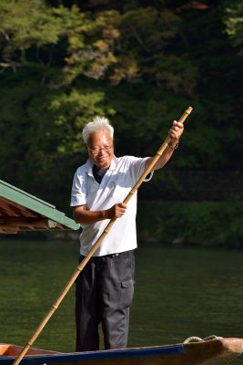 Hozugawa river, Arashiyama, Kyoto - 9878