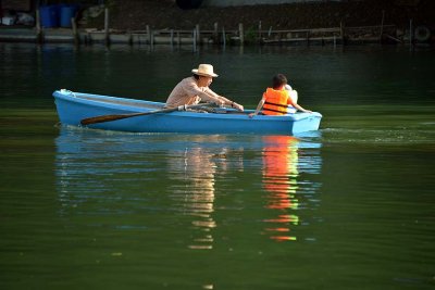 Hozugawa river, Arashiyama, Kyoto - 9892