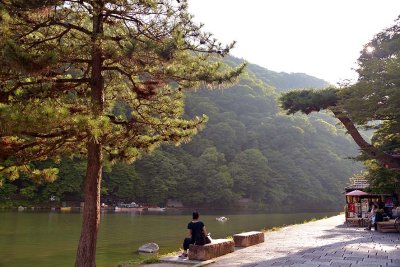 Hozugawa river, Arashiyama, Kyoto -  9933