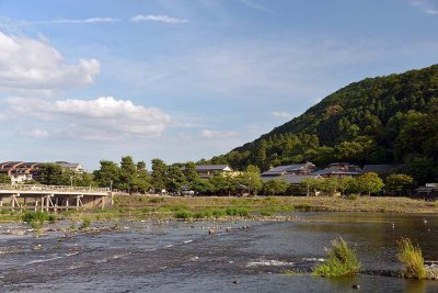 Hozugawa river, Arashiyama, Kyoto -  9957