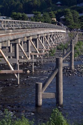 Togetsukyo Bridge, Hozugawa river, Arashiyama, Kyoto -  9972