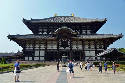 Daibutsuden (Big Buddha Hall), Todaiji Temple, Nara - 0235
