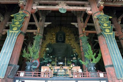 Daibutsuden (Big Buddha Hall), Todaiji Temple, Nara - 0246