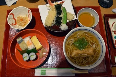 Dinner, Kyoto Station - 0416