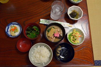 Jibuni in a restaurant in Higashi Chaya district, Kanazawa - 0688