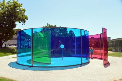 Olafur Eliasson's Colour activity house, 21st Century Museum of Contemporary Art, Kanazawa - 0831