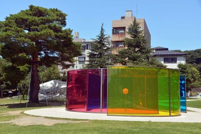 Olafur Eliasson's Colour activity house, 21st Century Museum of Contemporary Art, Kanazawa - 0834