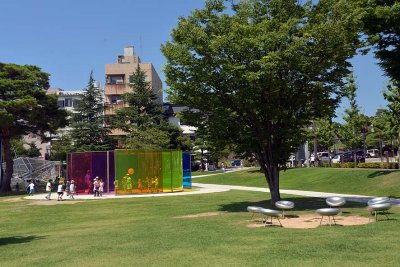 Olafur Eliasson's Colour activity house, 21st Century Museum of Contemporary Art, Kanazawa - 0866