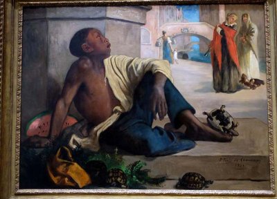 Puvis de Chavannes - Le marchand de tortues, 1854 - Musée d'Orsay - 2002