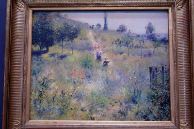Auguste Renoir - Chemin montant dans les hautes herbes, 1876-1877 - Muse dOrsay - 2006