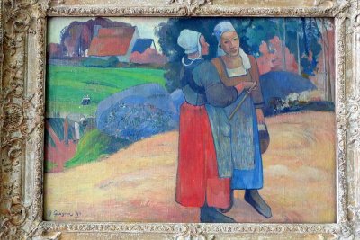 Paul Gauguin - Paysannes bretonnes, 1894 - Musée d'Orsay - 2032