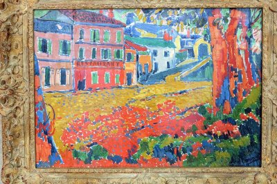 Maurice de Vlaminck - Restaurant de la Machine à Bougival, 1905 - Musée d'Orsay - 2033