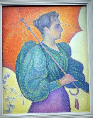 Paul Signac - Femme à l'ombrelle, 1893 - Musée d'Orsay - 2070