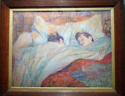 Henri de Toulouse-Lautrec - Le lit, 1892 - Musée d'Orsay - 2089