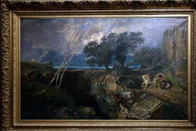 Paul Huet - Le gouffre, paysage, 1861 - Muse dOrsay - 2105