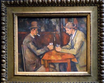 Paul Cézanne - Les joueurs de cartes, 1890-1895 - Musée d'Orsay - 2133