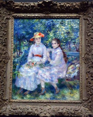 Pierre-Auguste Renoir - Les filles de Paul Durand-Ruel, Marie-Thrse et Jeanne (1882) - Norfolk, Chrysler Museum of Art - 5353