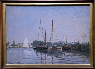 Claude Monet - Bateaux de plaisance (1872-1873) - Muse d'Orsay - 5371