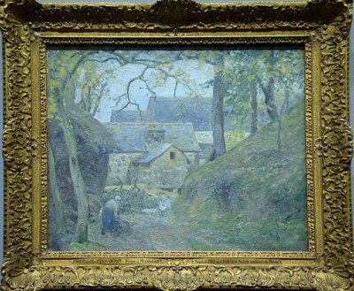 Camille Pissarro - La ferme  Montfoucault (1874) - Genve, Muse d'art et d'histoire - 5378
