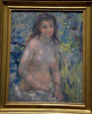 Pierre-Auguste Renoir - Etude. Torse, effet de soleil (1876) - Muse d'Orsay - 5383