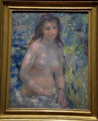 Pierre-Auguste Renoir - Etude. Torse, effet de soleil (1876) - Musée d'Orsay - 5383