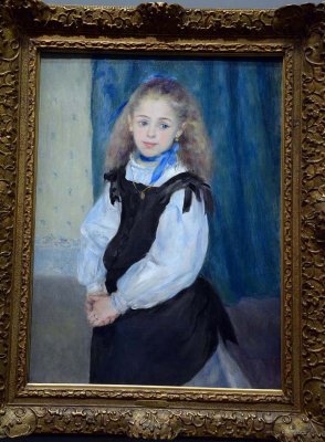 Pierre-Auguste Renoir - Portrait de Mademoiselle Legrand (1875) - Philadelphia Museum of Art - 5384