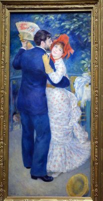 Pierre Auguste Renoir - Danse à la campagne (1883) - Musée d'Orsay - 5407