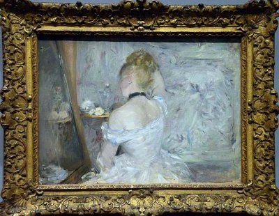 Berthe Morisot - Femme  sa toilette (1875-1880) - The Art Institute of Chicago - 5419