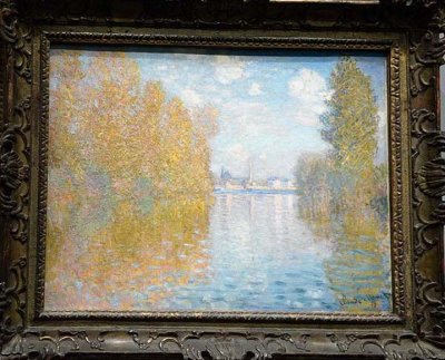 Claude Monet - Effet d'automne  Argenteuil (1873)  - The Courtauld Gallery - 5386
