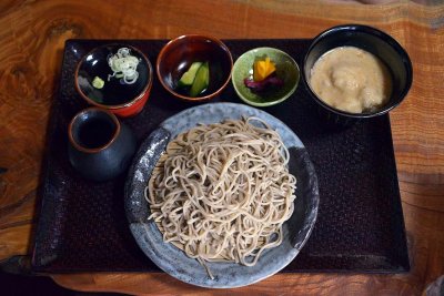 Soba noodles in Shirakawa-go - 1440