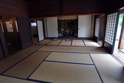 Inside a gasshō-zukuri traditional house in Shirakawa-go - 1460