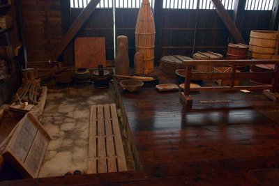 Inside a gasshō-zukuri traditional house in Shirakawa-go - 1482