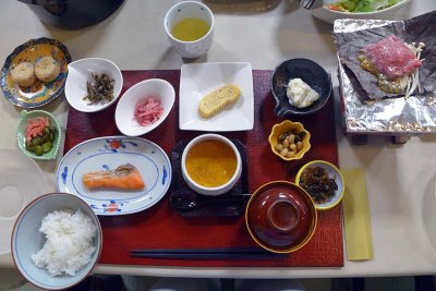 Kaiseki dinner in Koto No Yume, Takayama - 1992