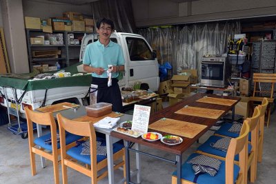 Fake food maker in Takayama - 2298