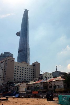 Work in progress on Nguyn Hu Boulevard - 2706