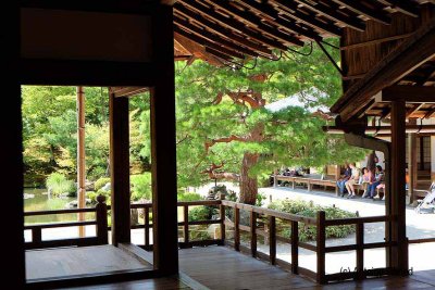 Tenryuji temple, Arashiyama, Kyoto - 0986