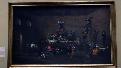 Roeland Van Laer - Bentvueghels dans une auberge romaine (1626-1628) - Rome, Palazzo Braschi - 4720
